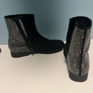 Rhinestone boots for girls